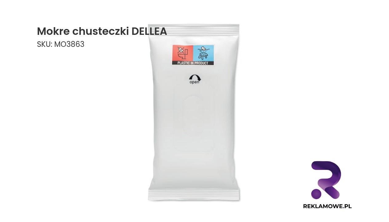 Mokre chusteczki DELLEA do czyszczenia