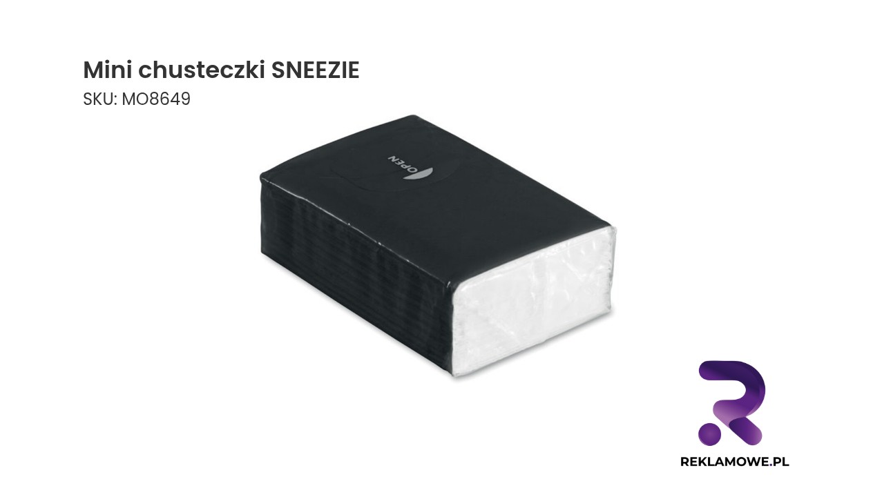 Mini chusteczki SNEEZIE – kompaktowe chusteczki higieniczne